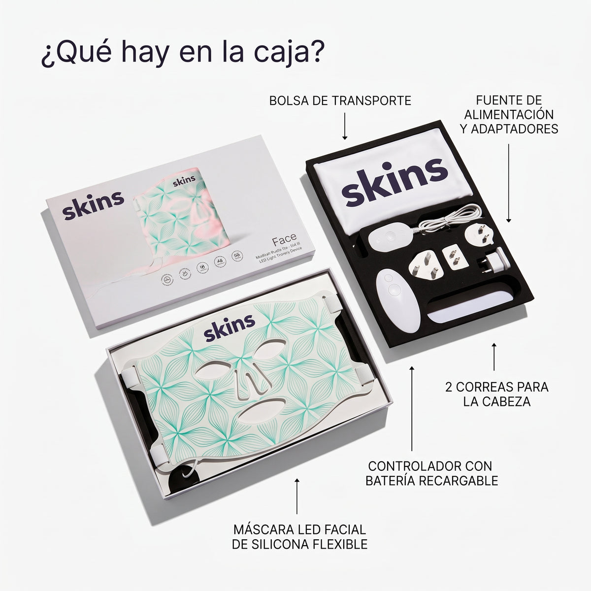Mascara Silicona Skins Pro